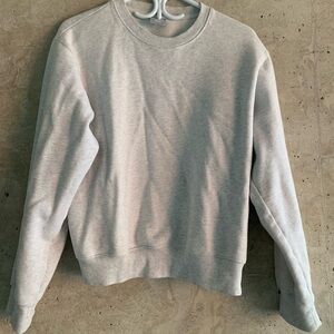 TNA Cozy Fleece Crewneck, Grey, Size S